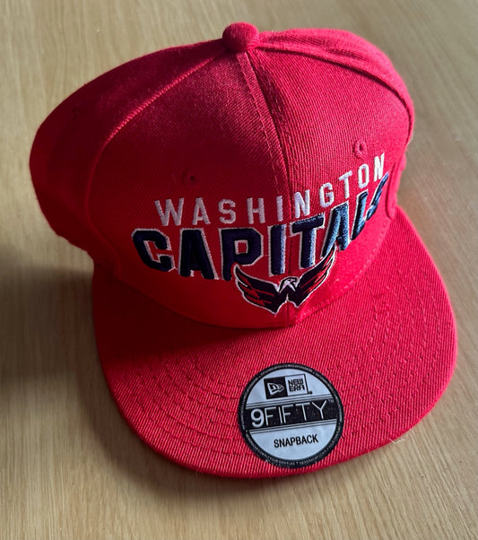 Washington Capitals NHL SnapBack Baseball Cap Multicolour New With Sticker