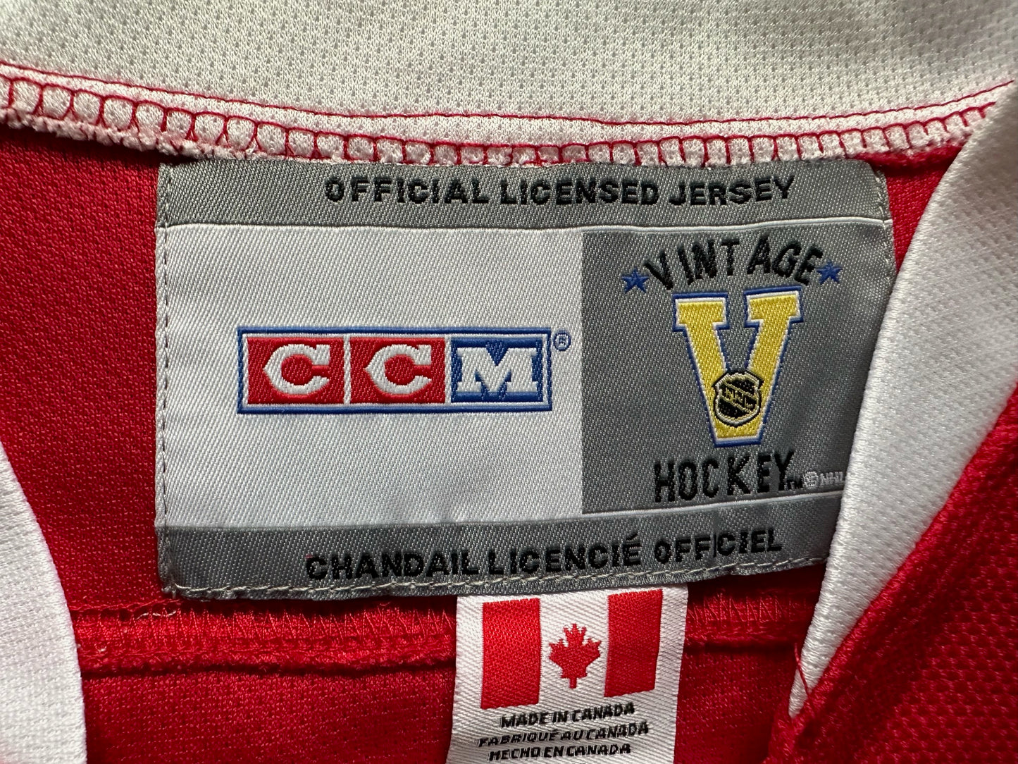 CCM Detroit Red Wings Shanahan Hockey Shirt Large
