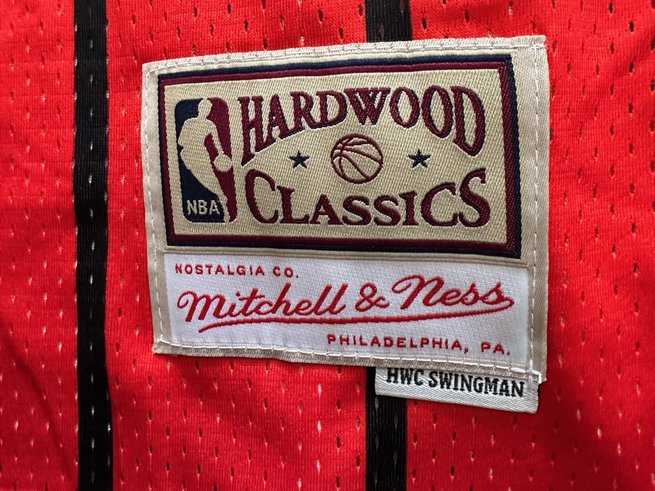 Retro Hardwood Classics Houston Rockets Yao Ming Basketball Vest Large