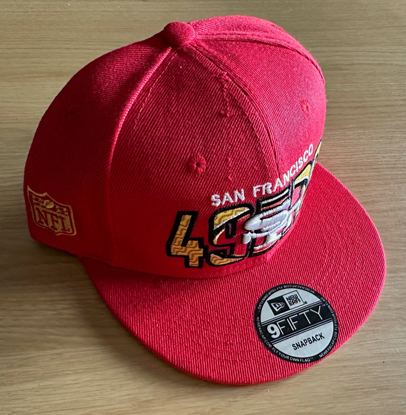 San Francisco 49ers NFL SnapBack Baseball Cap Multicolour New With Sticker