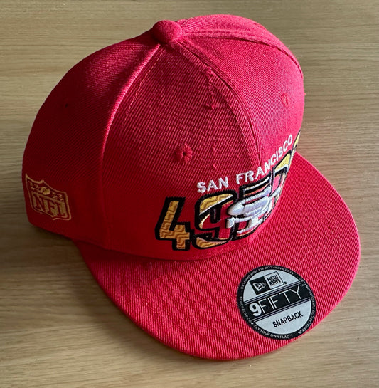 San Francisco 49ers NFL SnapBack Baseball Cap Multicolour New With Sticker