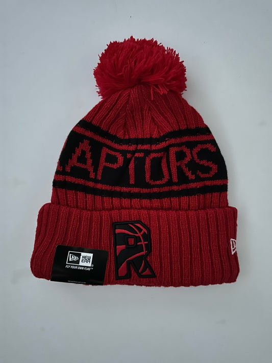 Toronto Raptors NBA Bobble Beanie Multi Colour With Tags on