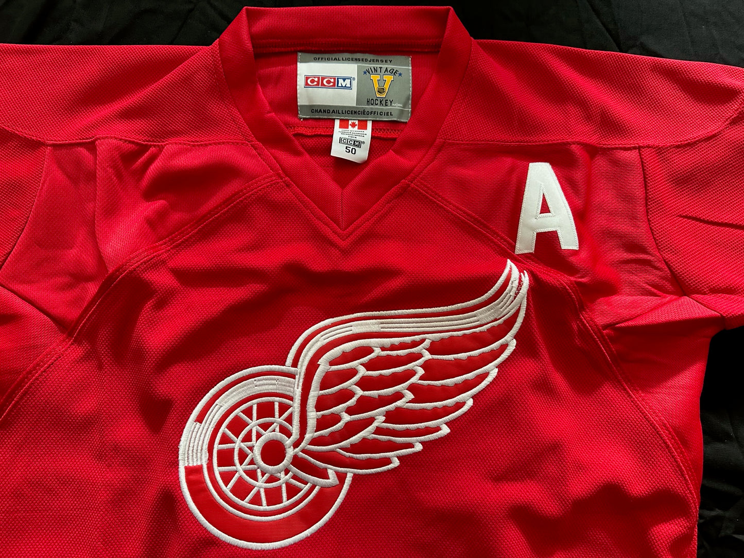 CCM Detroit Red Wings Federov Shirt Large