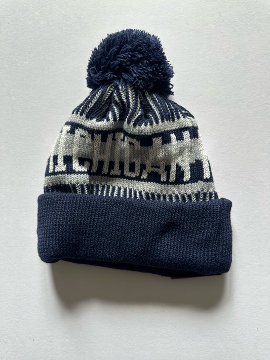 Michigan Wolverines NCAA Bobble Beanie Multi Colour Tags on