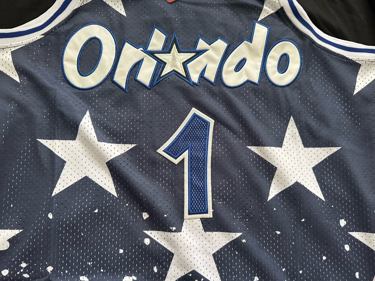 Retro Hardwood Classics Orlando Magic Hardaway Basketball Vest Large