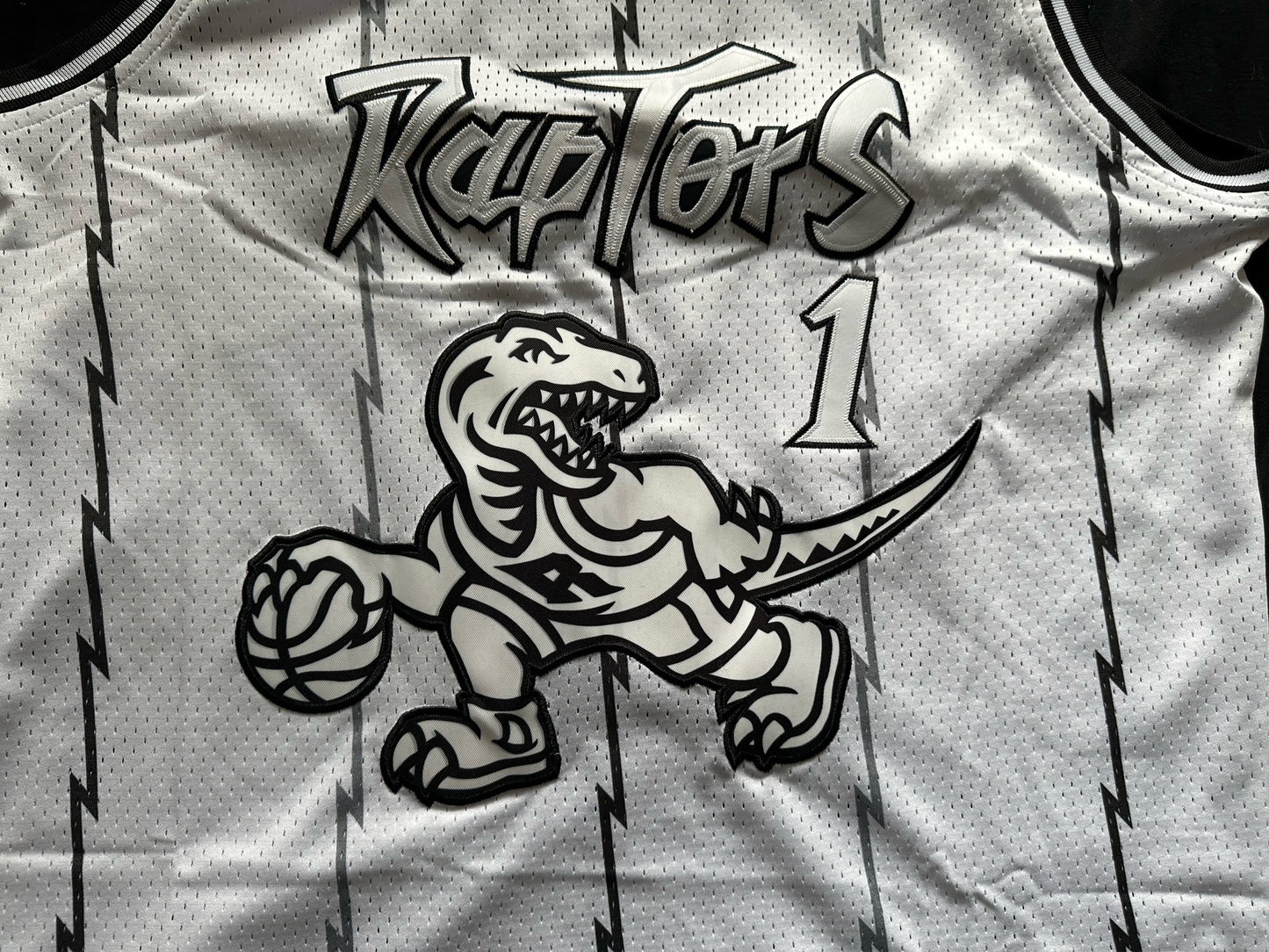 Retro Hardwood Classics Toronto Raptors McGrady Basketball Vest Large