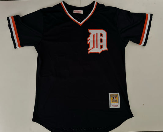 Detroit Tigers MLB Baseball Shirt Large Cabrera 24 Blue