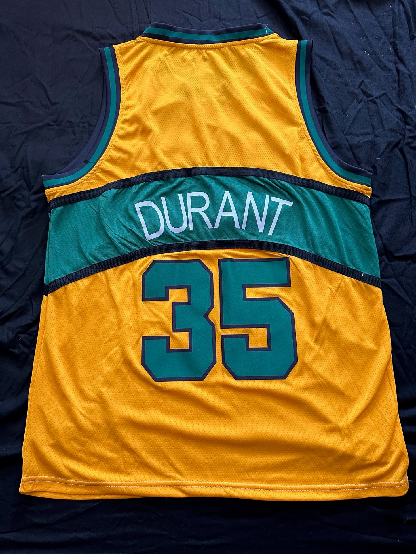 Retro Hardwood Classics Seattle Supersonics Durant Basketball Vest Large