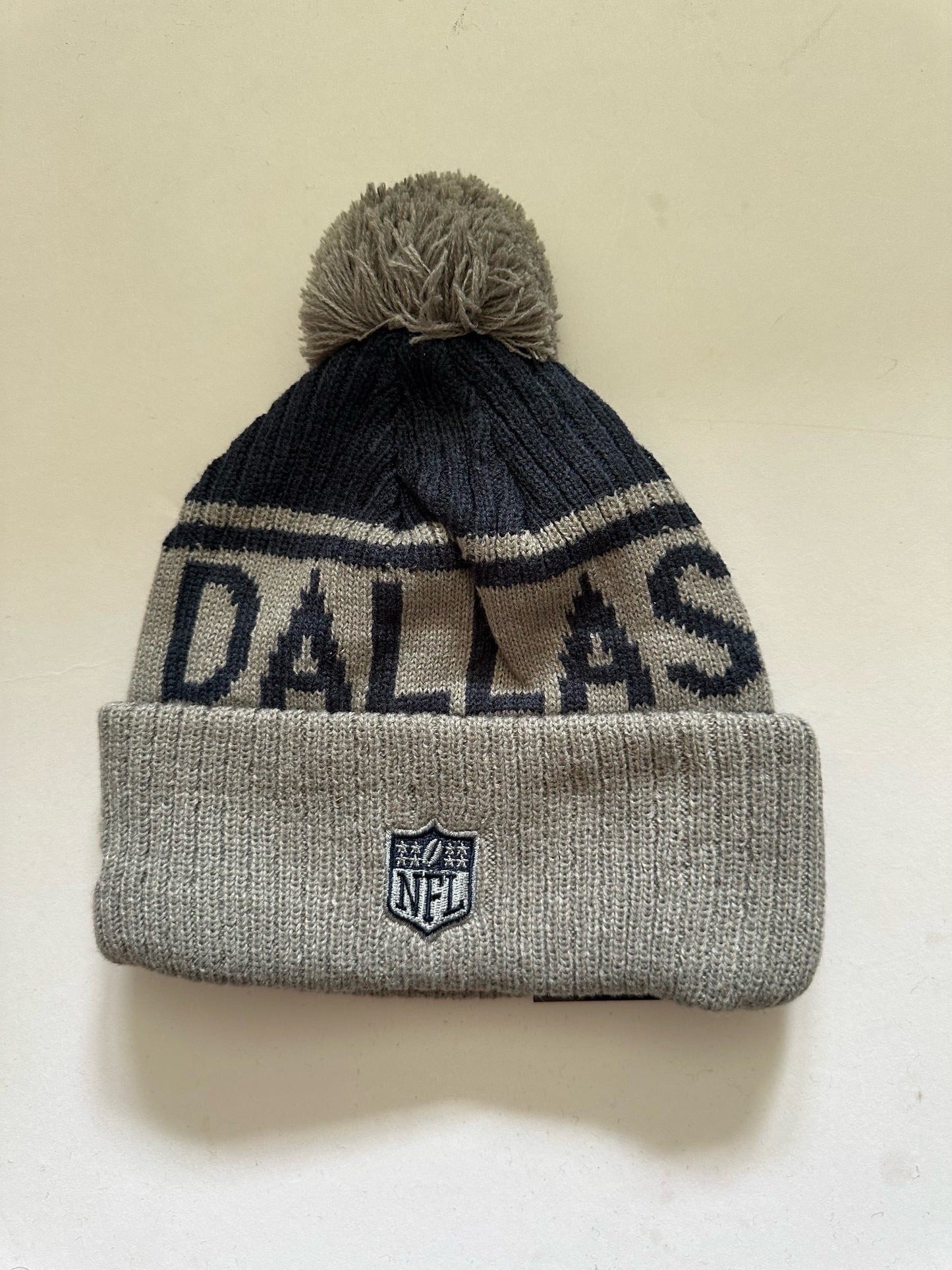 Dallas Cowboys NFL Bobble Beanie Multi Colour With Tags on