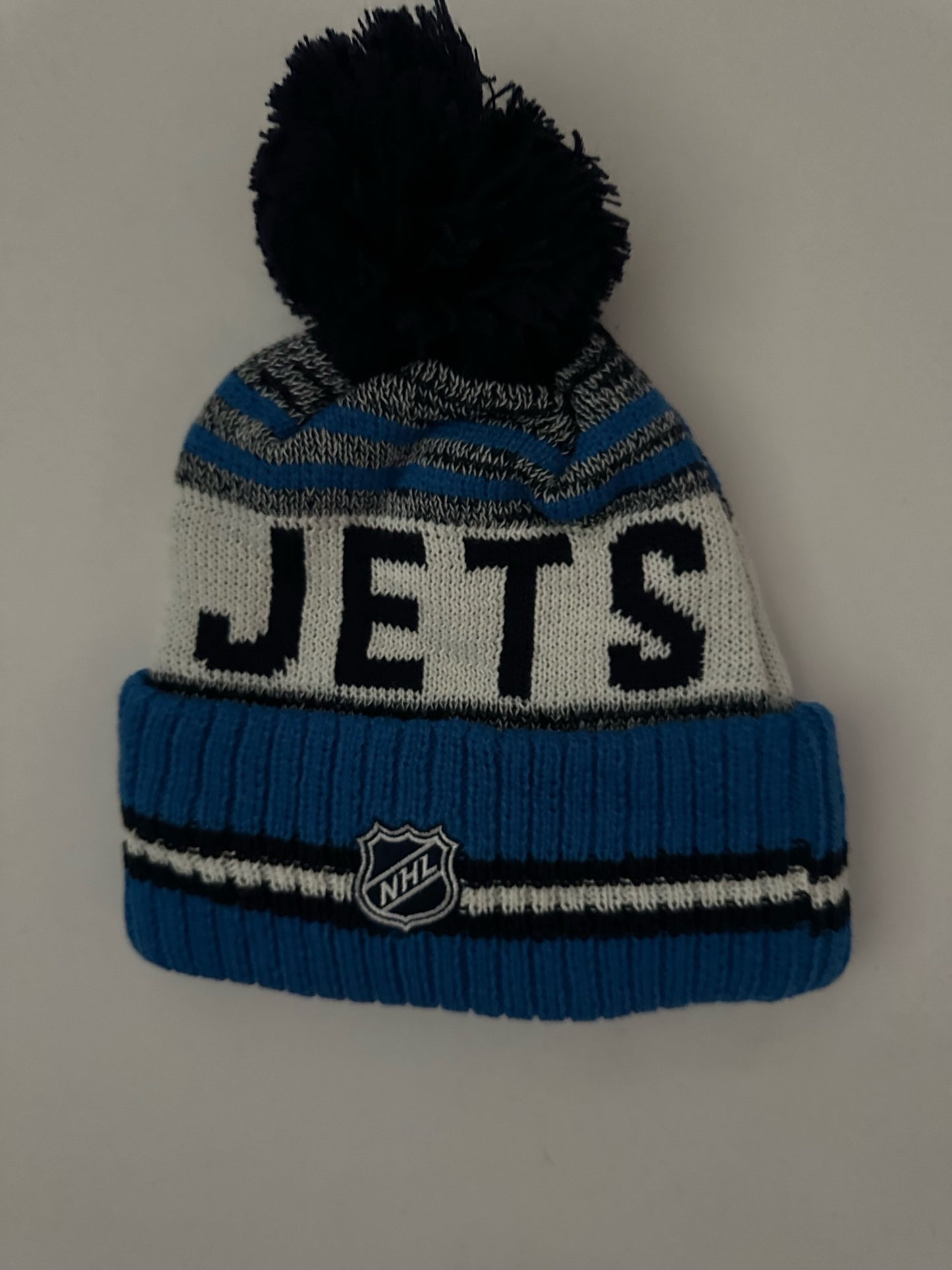 Winnipeg Jets NHL Bobble Beanie Multi Colour With Tags on