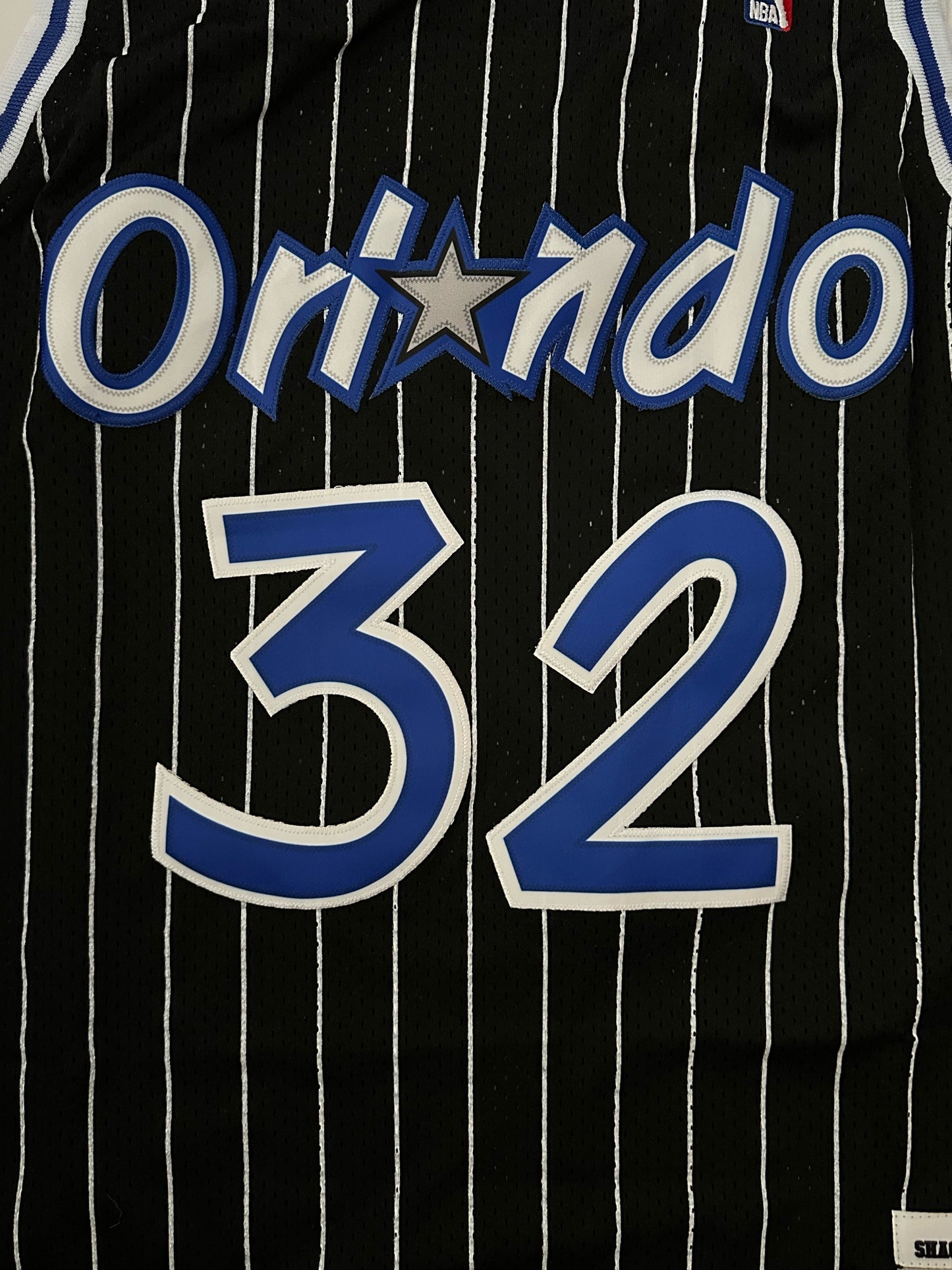 Orlando Magic NBA Hardwood Classics Basketball Vest Large O'Neal 32 Black