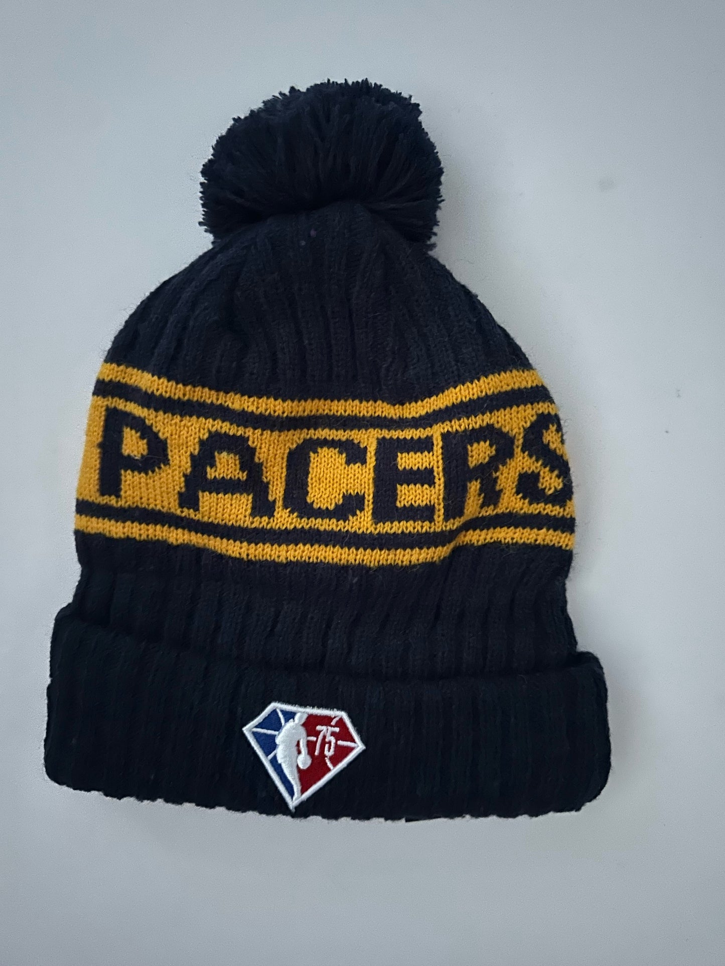 Indiana Pacers NBA Bobble Beanie Multi Colour With Tags on