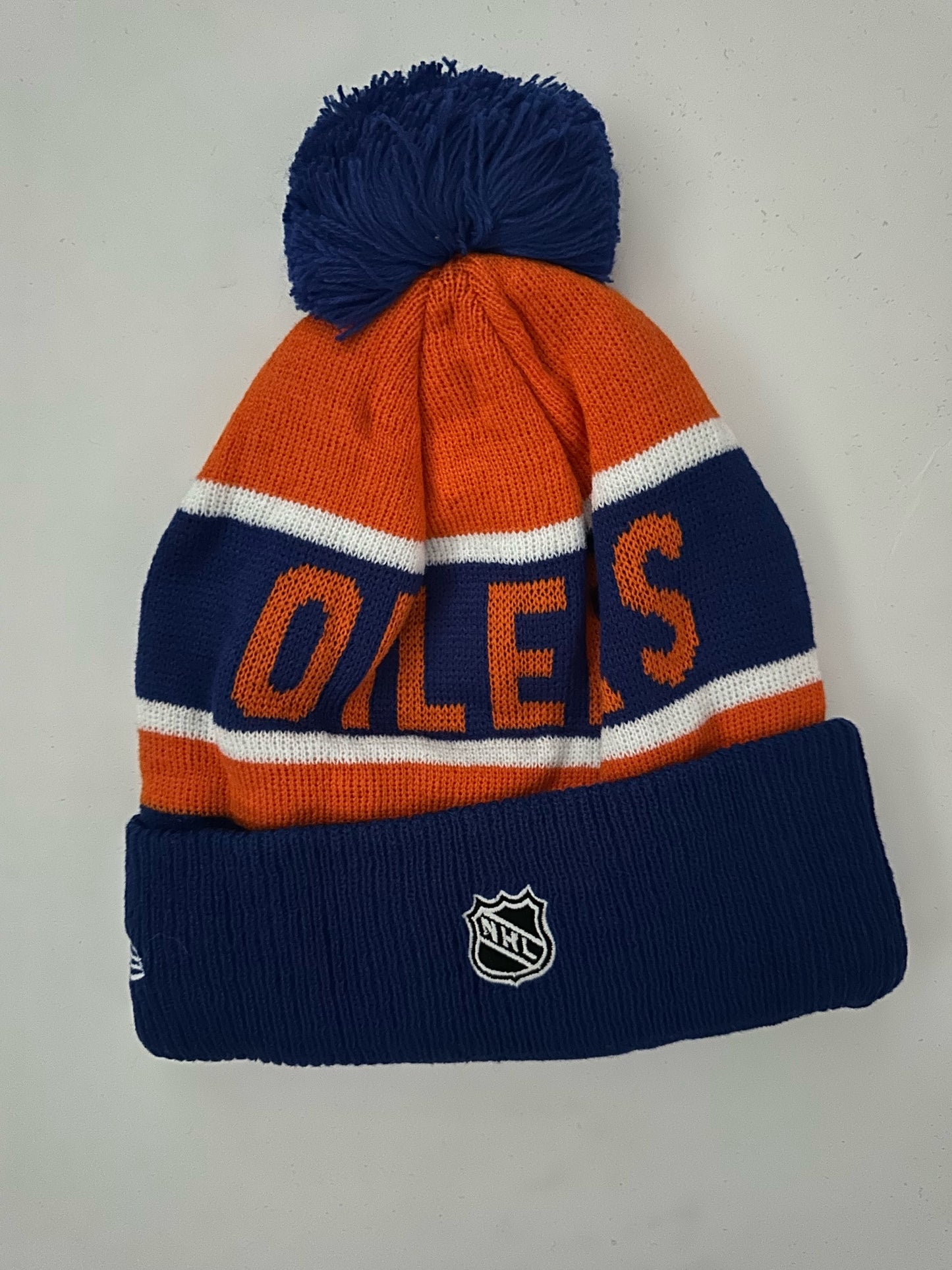 Edmonton Oilers NHL Bobble Beanie Multi Colour With Tags on