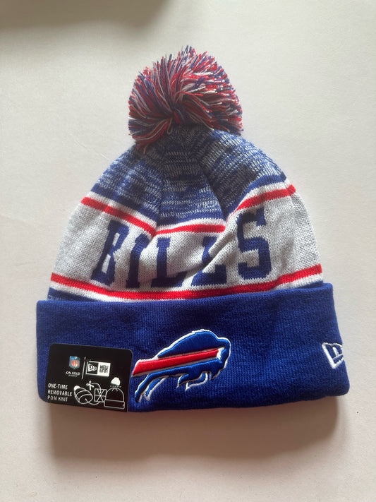 Buffalo Bills NFL Bobble Beanie Multi Colour With Tags on