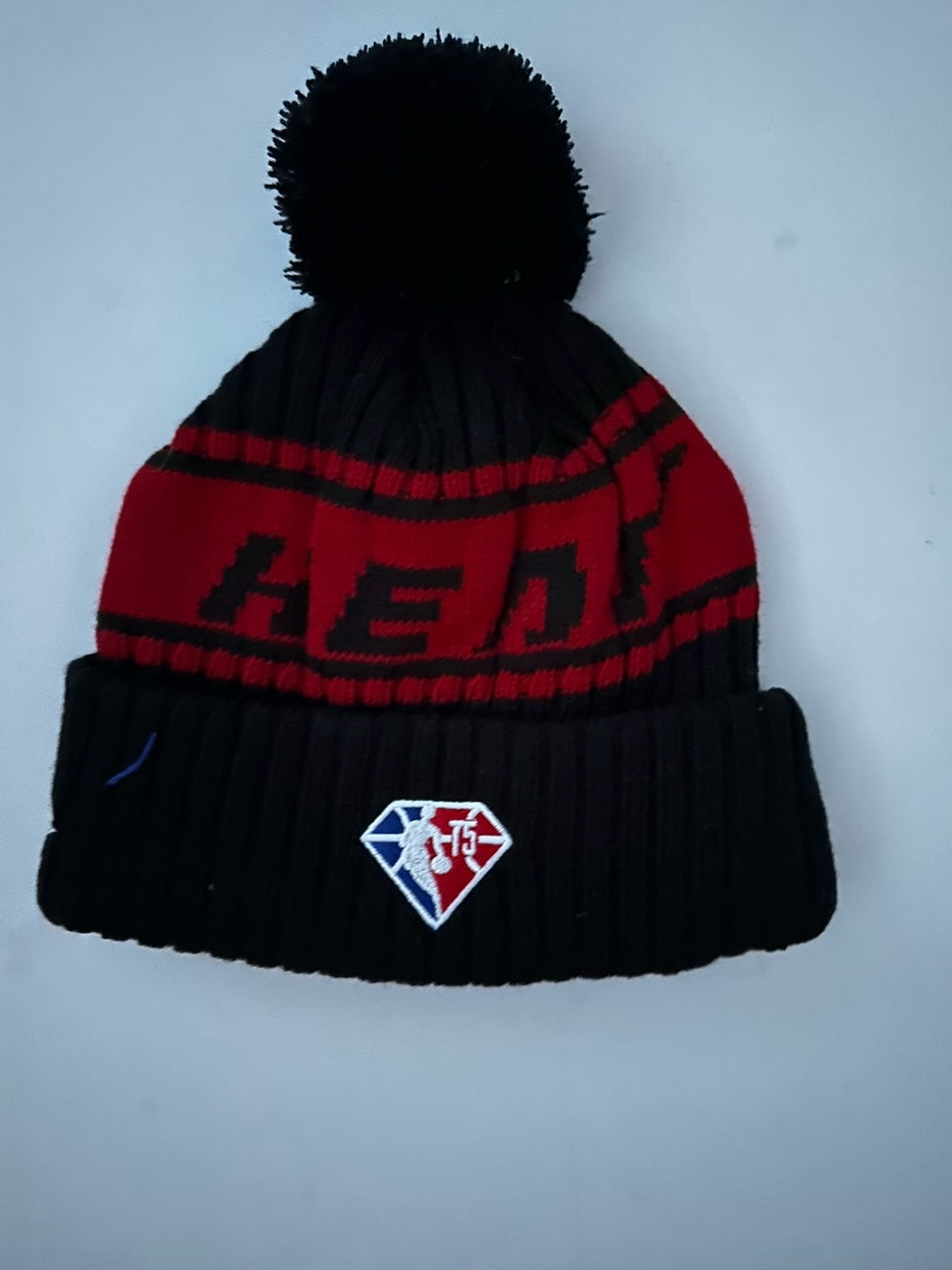 Miami Heat NBA Bobble Beanie Multi Colour With Tags on