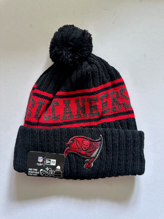 Tampa Bay Buccaneers NFL Bobble Beanie Multi Colour With Tags on