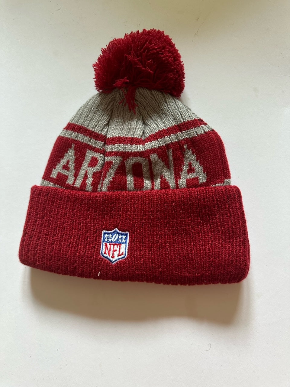 Arizona Cardinals NFL Bobble Beanie Multi Colour With Tags on