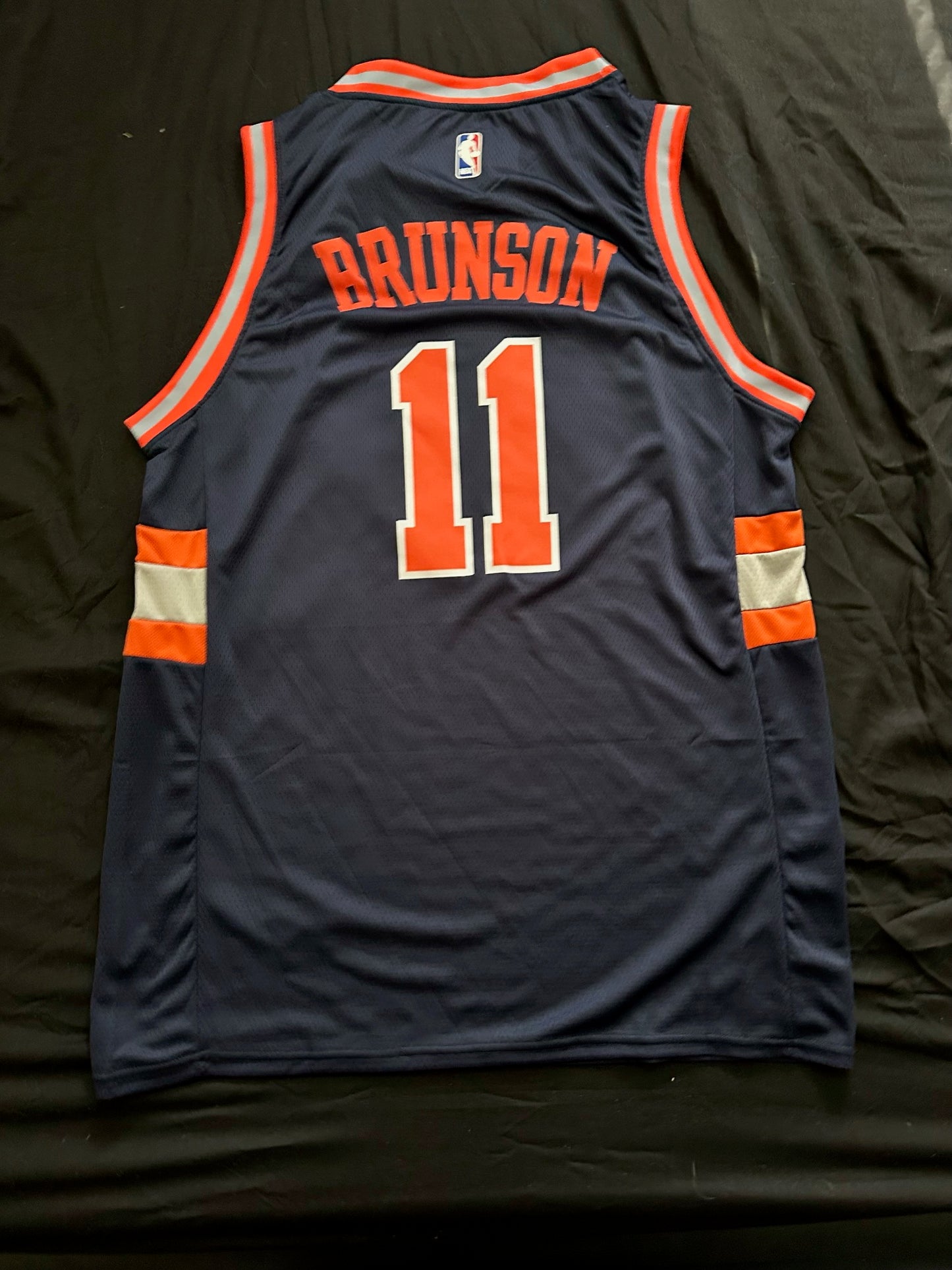 Retro FDNY Knicks Brunson Basketball Vest Large