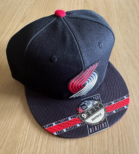 Portland Trailblazers NBA SnapBack Baseball Cap Multicolour New With Sticker