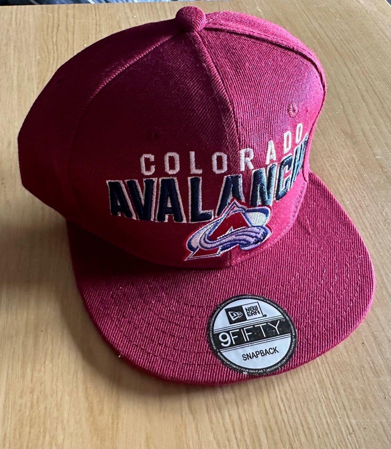 Colorado Avalanche NHL SnapBack Baseball Cap Multicolour New With Sticker