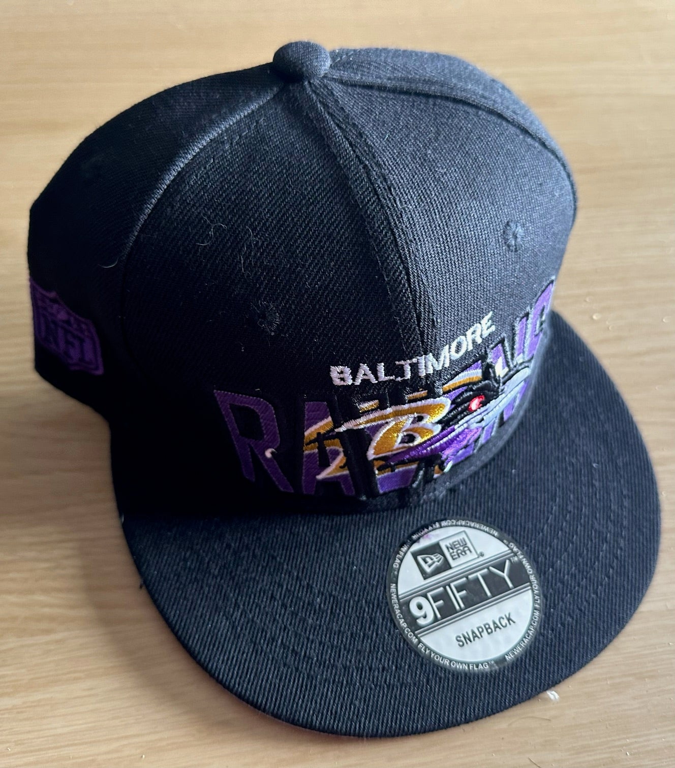 Baltimore Ravens NFL SnapBack Baseball Cap Multicolour New With Sticker