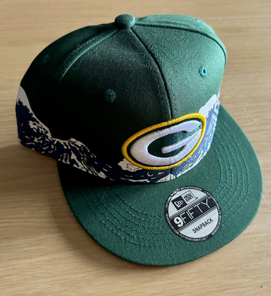 Green Bay Packers NFL SnapBack Baseball Cap Multicolour New With Sticker