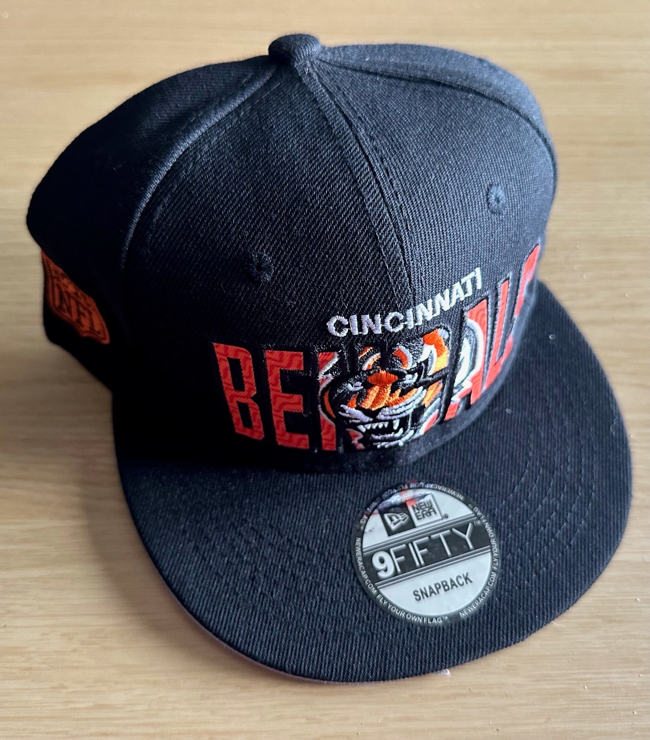 Cincinnatti Bengals NFL SnapBack Baseball Cap Multicolour New With Sticker