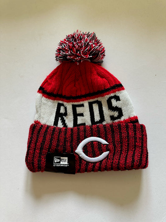 Cincinnati Reds MLB Bobble Beanie Multi Colour With Tags on