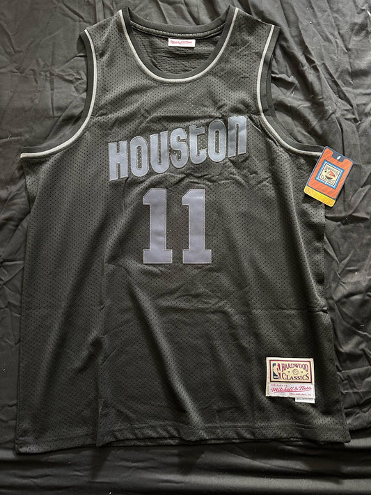 Retro Hardwood Classics Houston Rockets Yao Ming Basketball Vest Large