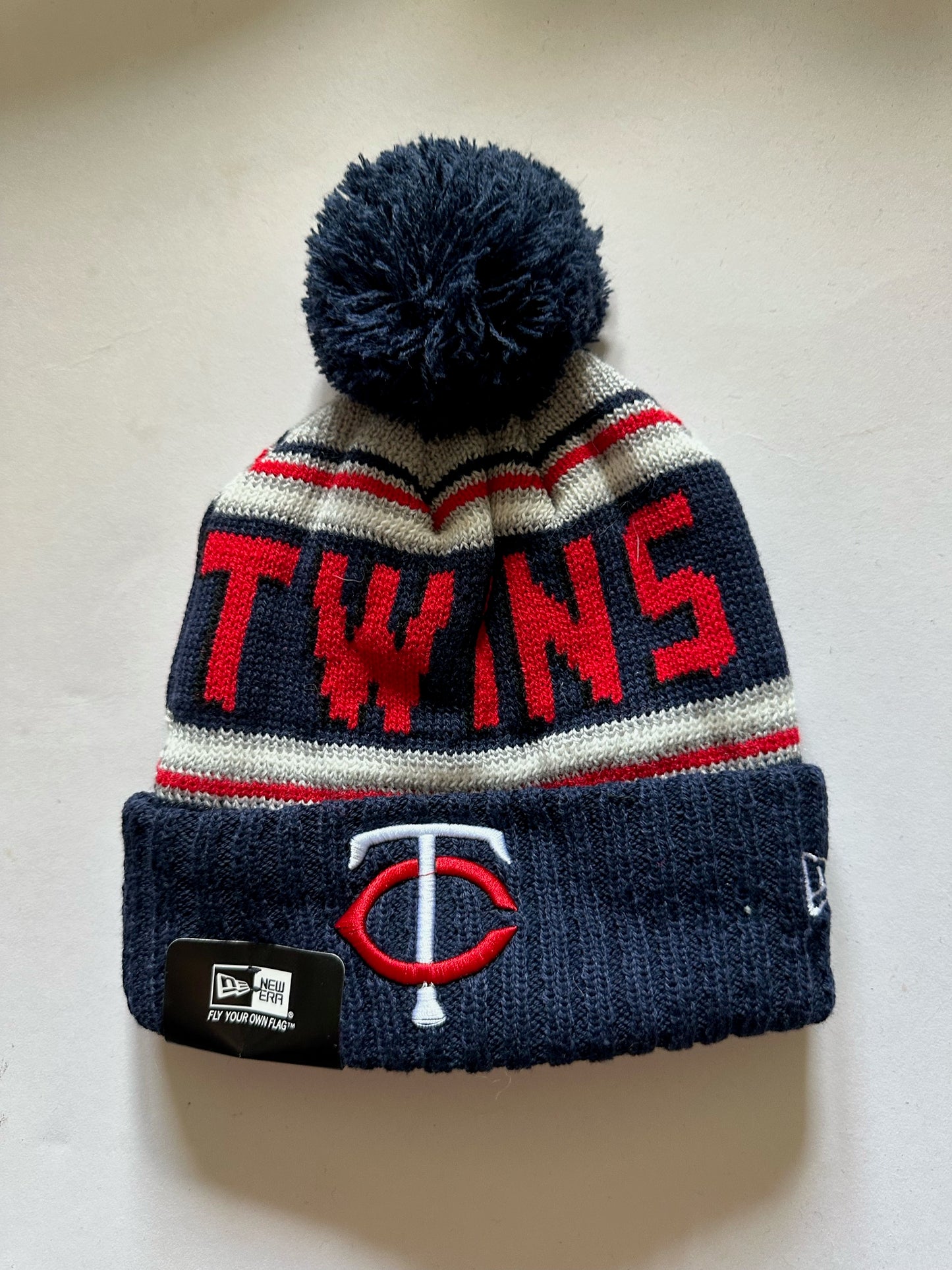 Minnesota Twins MLB Bobble Beanie Multi Colour With Tags on
