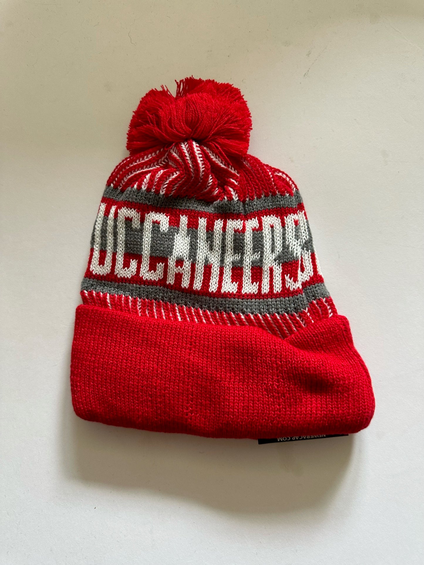 Tampa Bay Buccaneers NFL Bobble Beanie Multi Colour With Tags on