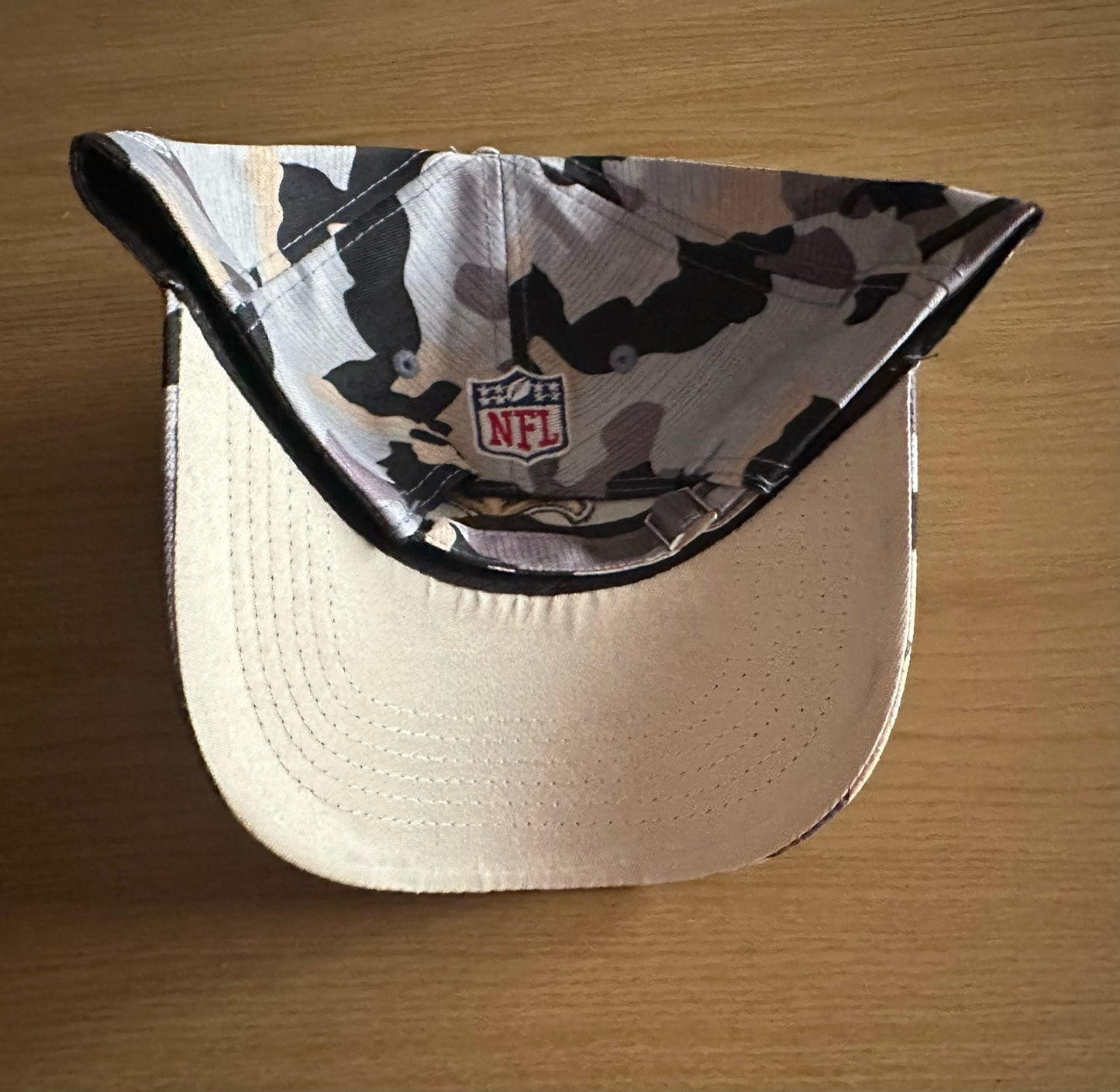 New Orleans Saints NFL Camo Baseball Cap Multicolour New With Sticker