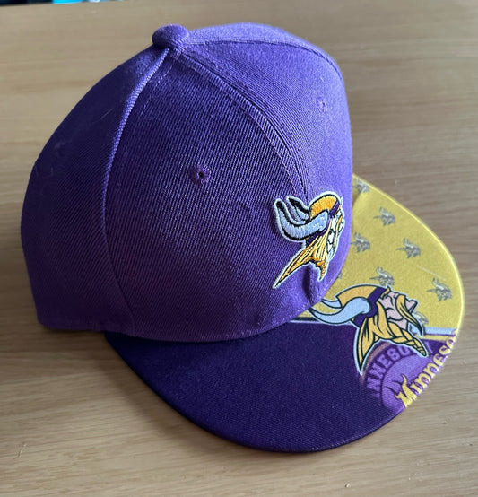 Minnesota Vikings NFL SnapBack Baseball Cap Multicolour New With Sticker