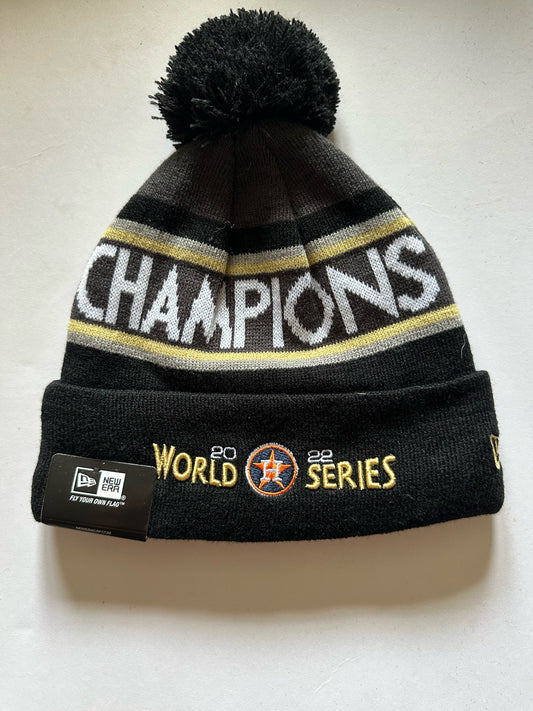 Houston Astros MLB Bobble Beanie Multi Colour With Tags on