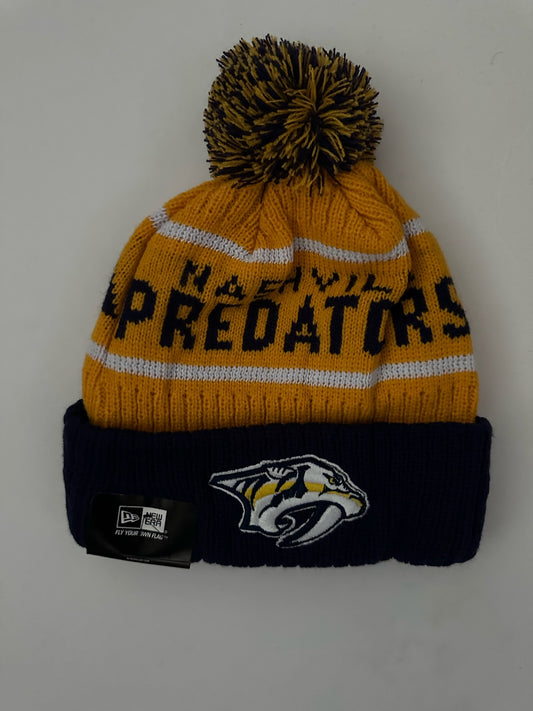 Nashville Predators NHL Bobble Beanie Multi Colour With Tags on