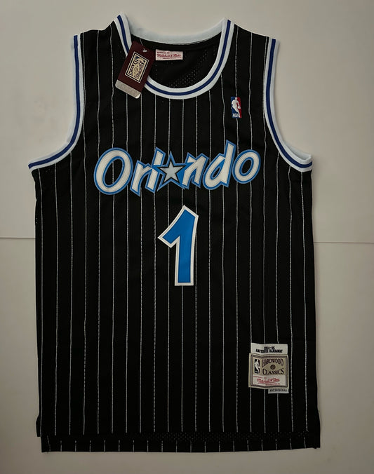 Orlando Magic NBA Hardwood Classics Basketball Vest Large Hardaway 1 Black